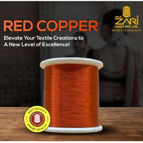 70D IMMITATION RED COPPER JARI KASAB