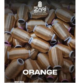 70D Imitation Orange zari threads