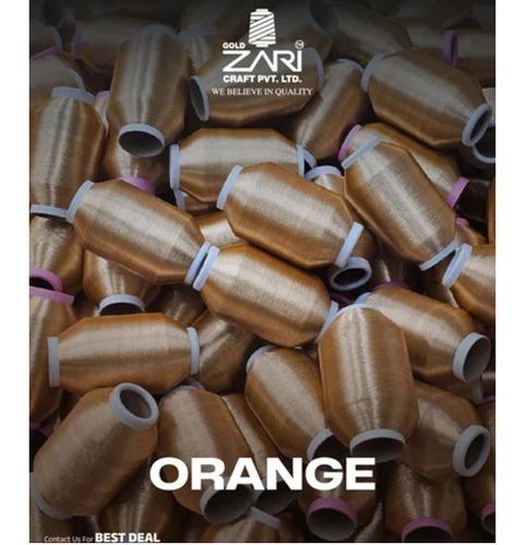 70D Imitation Orange zari threads