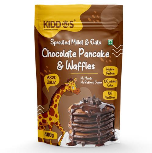 Sprouted Millet & Oats Chocolate Pancakes & Waffles