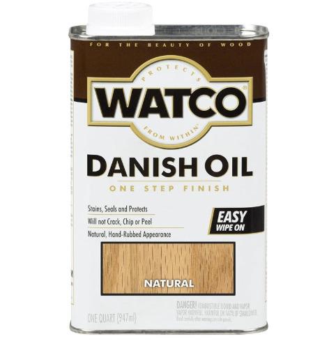 Rust-Oleum WATCO Danish Oil One Step Finish for Hard Wood