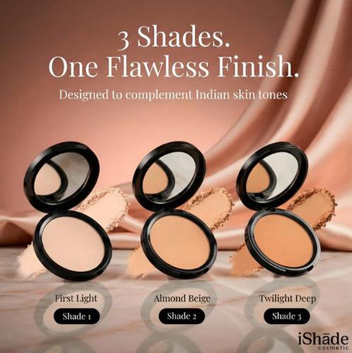 Lightweight Matte Compact Powder for Soft-Focus, Long-Wear, and Skin-Friendly Finish