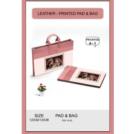 Leather Pad Bag And Box