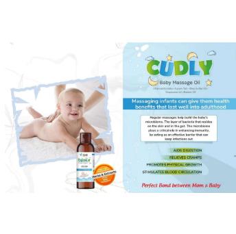 CUDLY Baby Massage Oil