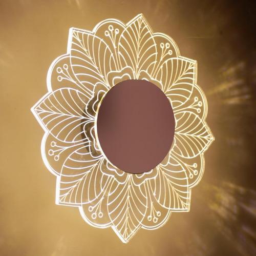 Aura Flower Wall Light - Rose Gold