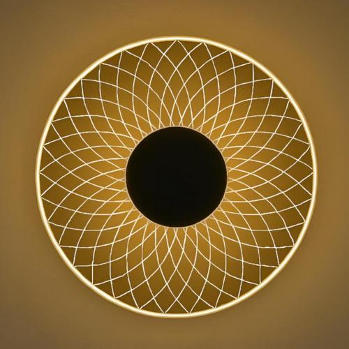 GlowMesh Wall Light - Black