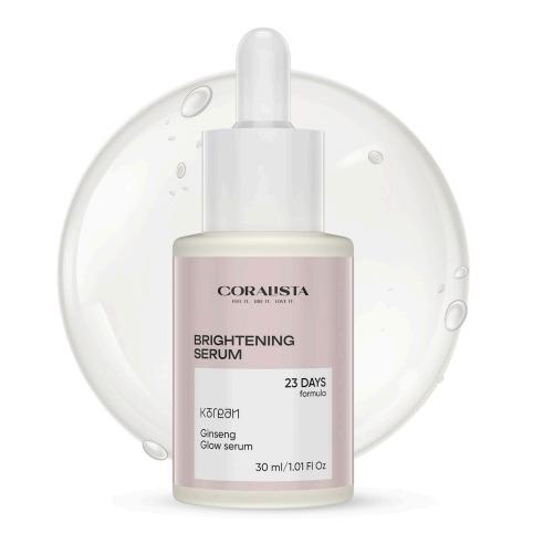 Korean Glow Serum with Face serum Ginseng,Vita min C & Hyaluronic Acid