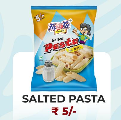 Salted Pasta Tasty Snacks