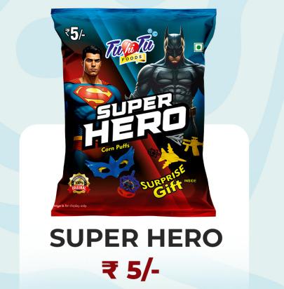 Super Hero Corn Puffs
