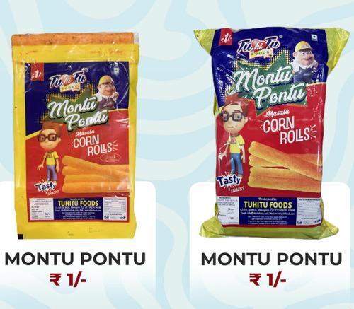 Montu Pontu Masala Corn Rolls