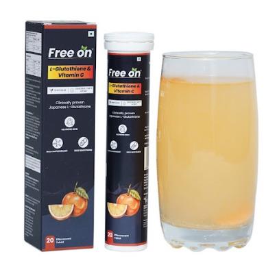 Free On L-Glutathione & Vitamin C Effervescent Tablet