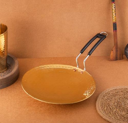 Brass Roti Tawa - Hammered