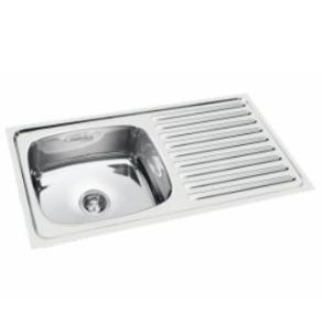 Single Bowl with Drain