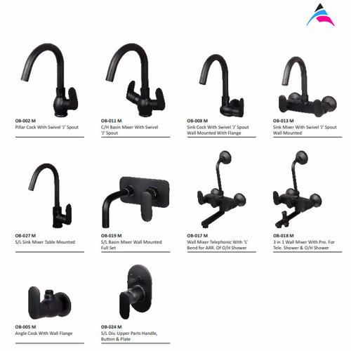 Faucets ORIENT BRUSH BLACK SERIES