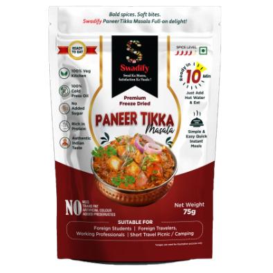 Freeze Dried Food / Paneer Sabzee / Paneer Tikka