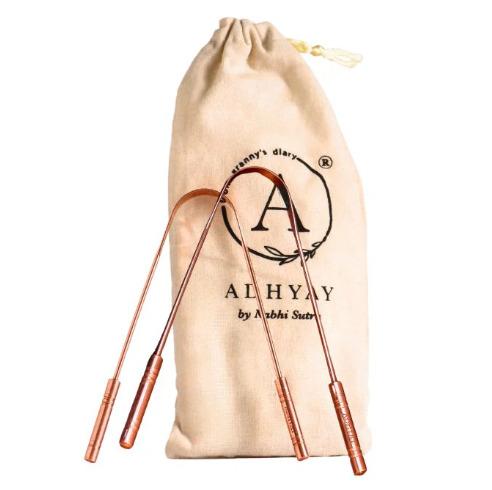 Copper Tongue Cleaner : Pack of 2