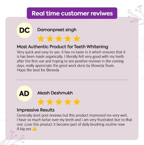 Bioveda White 365 -Teeth Whitening Powder	