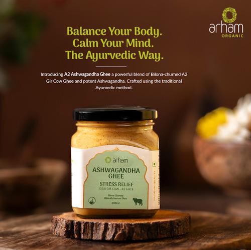 A2 Gir Cow Ghee - Ashwagandha