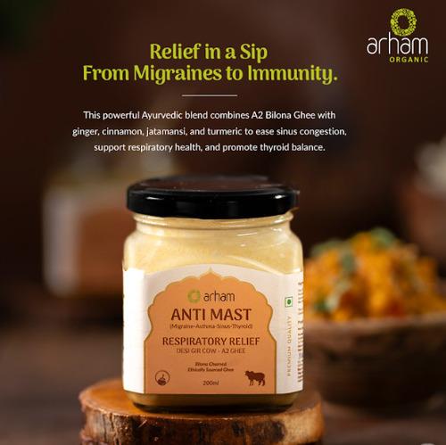A2 Gir Cow Ghee-Anti MAST