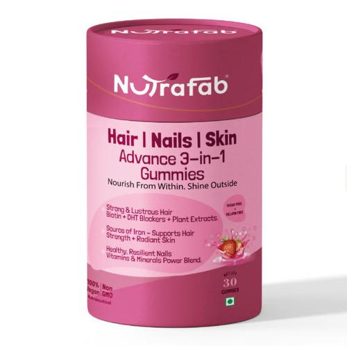 Nutrafab Hair | Nails | Skin Advance 3-in-1 Gummies