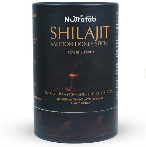 Nutrafab Shilajit Saffron Honey Sticks