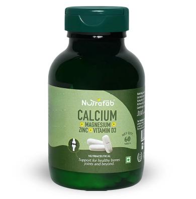 Nutrafab Calcium + Magnesium + Zinc + Vitamin D3