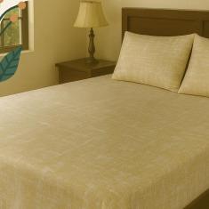 Geometrical 200 TC, 100% Printed cotton Bedsheet Double Bed