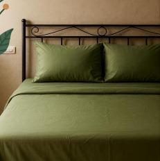 Plain 200 TC, 100% Printed cotton Bedsheet Double Bed