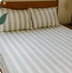 Gray 200 TC, 100% Printed cotton Bedsheet Double Bed