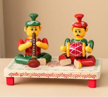 Handmade wooden statue