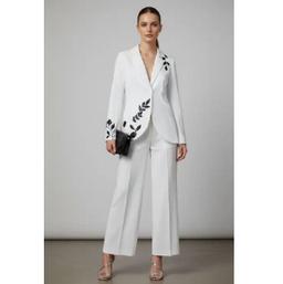 White Linen Blazer and Pant