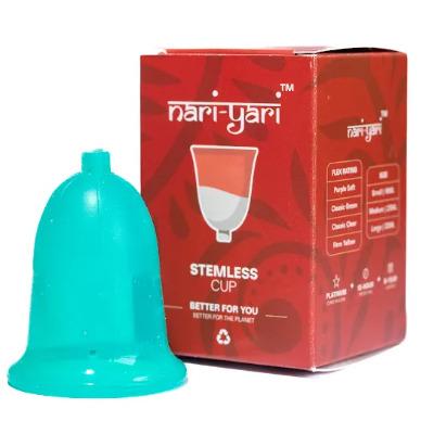 Stemless Medium menstrual cup