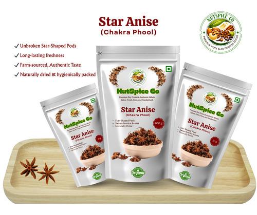 Star Anise (Chakra Phool) - Available in 3 Packs