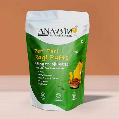 Roasted Ragi Puffs