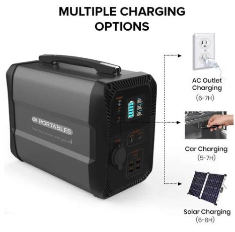 SR Portables Cleo Hand Held Lithium Solar Generators