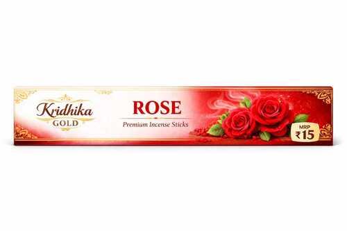 kridhika Gold- Rose Primium incense Sticks