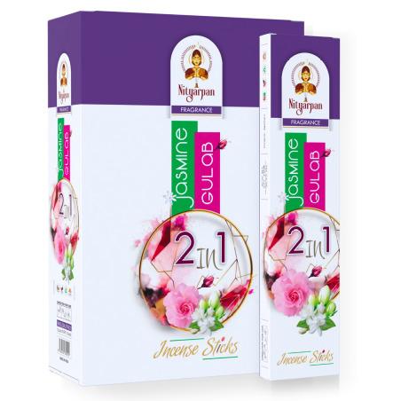 Nityarpan Jasmine & Gulab Fragrance Agarbatti