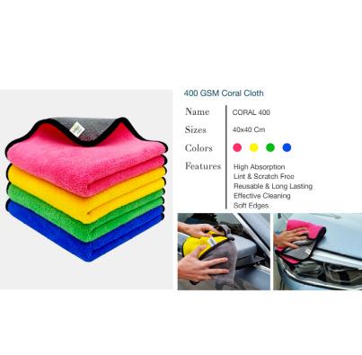 400 GSM Coral Cloth