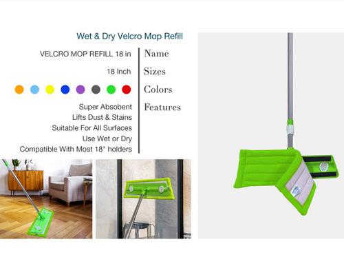 Wet & Dry Velcro Mop Refill