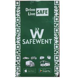 Safewent safety QR sticker