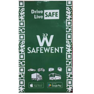 Safewent safety QR sticker
