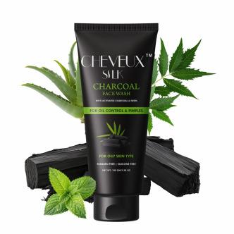 CHEVEUX SILK CHARCOAL FACEWASH