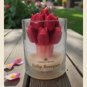 Tulip Bouquet Candle