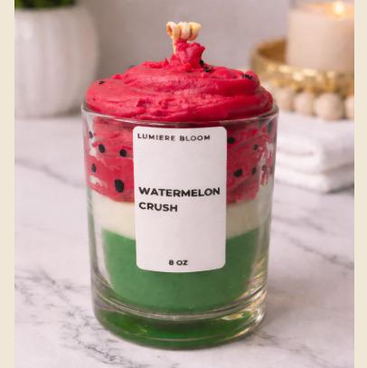 Watermelon Crush -  Iced Latte Candle