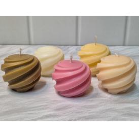 Wave ball candle