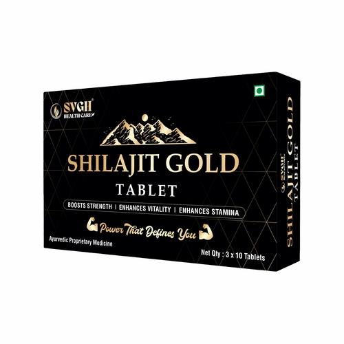 Shilajit Gold Tablets (Advanced Ayurvedic Vitality & Strength Formula)