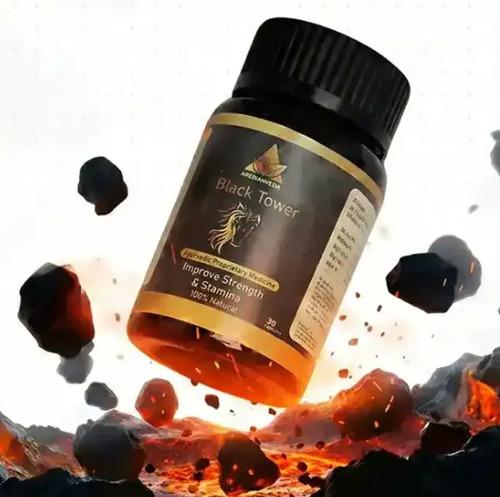 Arebianveda black tower - himalaya shilajit capsule