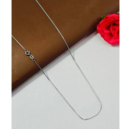 Sterling Silver Classic Plated Chain For Female