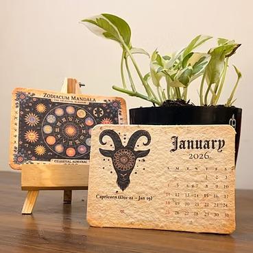 Plantable Seed Calendar: Zodiac