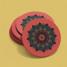Coaster: Mandala (Round)